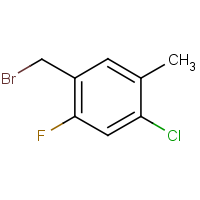 CAS: 1805042-29-8 | PC303322 | 4-Chloro-2-fluoro-5-methylbenzyl bromide