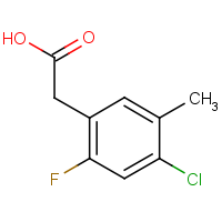 CAS: 1805227-33-1 | PC303324 | 4-Chloro-2-fluoro-5-methylphenylacetic acid
