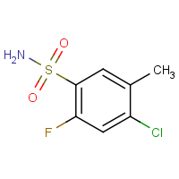 CAS: 1805525-24-9 | PC303330 | 4-Chloro-2-fluoro-5-methylbenzenesulfonamide