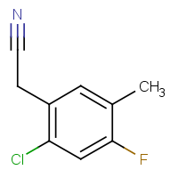 CAS: 1000513-29-0 | PC303340 | 2-Chloro-4-fluoro-5-methylphenylacetonitrile