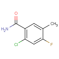CAS: 1805524-46-2 | PC303344 | 2-Chloro-4-fluoro-5-methylbenzamide
