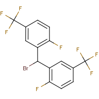 CAS: 2149590-94-1 | PC303349 | 2-{Bromo-[2-fluoro-5-(trifluoromethyl)phenyl]methyl}-1-fluoro-4-(trifluoromethyl)benzene