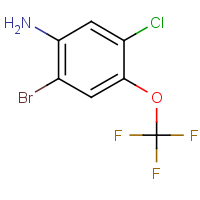 CAS: 868406-81-9 | PC303350 | 2-Bromo-5-chloro-4-(trifluoromethoxy)aniline