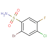 CAS: 874801-48-6 | PC303364 | 2-Bromo-4-chloro-5-fluorobenzenesulfonamide