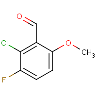 CAS: 1263378-40-0 | PC303365 | 2-Chloro-3-fluoro-6-methoxybenzaldehyde