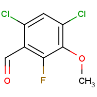 CAS: 2149599-01-7 | PC303367 | 4,6-Dichloro-2-fluoro-3-methoxybenzaldehyde