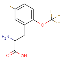 CAS:1703955-84-3 | PC303373 | 5-Fluoro-2-(trifluoromethoxy)-DL-phenylalanine