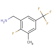 CAS:2383993-46-0 | PC303386 | 2-Fluoro-3-methyl-5-(trifluoromethyl)benzylamine