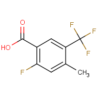 CAS:2385359-85-1 | PC303389 | 2-Fluoro-4-methyl-5-(trifluoromethyl)benzoic acid