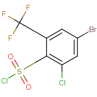 CAS:2384019-85-4 | PC303390 | 4-Bromo-2-chloro-6-(trifluoromethyl)benzenesulfonyl chloride