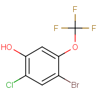 CAS: 1824642-82-1 | PC303391 | 4-Bromo-2-chloro-5-(trifluoromethoxy)phenol