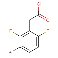 CAS: 1250443-19-6 | PC303448 | 3-Bromo-2,6-difluorophenylacetic acid
