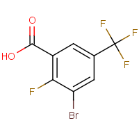 CAS:2091606-48-1 | PC303470 | 3-Bromo-2-fluoro-5-(trifluoromethyl)benzoic acid