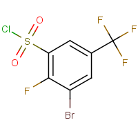 CAS:2387196-53-2 | PC303475 | 3-Bromo-2-fluoro-5-(trifluoromethyl)benzenesulfonyl chloride