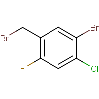 CAS: 1823871-15-3 | PC303478 | 5-Bromo-4-chloro-2-fluorobenzyl bromide