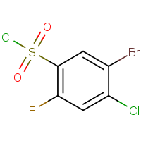 CAS:1070972-67-6 | PC303486 | 5-Bromo-4-chloro-2-fluorobenzenesulfonyl chloride