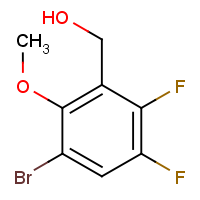CAS: 1898381-62-8 | PC303488 | 3-Bromo-5,6-difluoro-2-methoxybenzyl alcohol