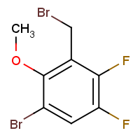 CAS:  | PC303489 | 3-Bromo-5,6-difluoro-2-methoxybenzyl bromide