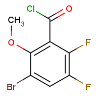 CAS: | PC303494 | 3-Bromo-5,6-difluoro-2-methoxybenzoyl chloride