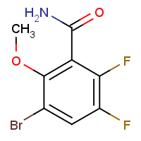 CAS:  | PC303495 | 3-Bromo-5,6-difluoro-2-methoxybenzamide
