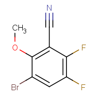 CAS:1891616-79-7 | PC303496 | 3-Bromo-5,6-difluoro-2-methoxybenzonitrile