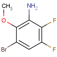CAS: 1784147-15-4 | PC303497 | 3-Bromo-5,6-difluoro-2-methoxyaniline