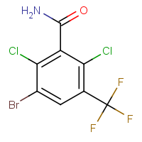 CAS: | PC303506 | 3-Bromo-2,6-dichloro-5-(trifluoromethyl)benzamide