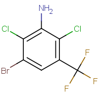 CAS: | PC303508 | 3-Bromo-2,6-dichloro-5-(trifluoromethyl)aniline