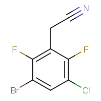 CAS: 2514730-16-4 | PC303517 | 3-Bromo-5-chloro-2,6-difluorophenylacetonitrile