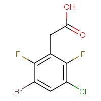 CAS: 2514730-19-7 | PC303518 | 3-Bromo-5-chloro-2,6-difluorophenylacetic acid