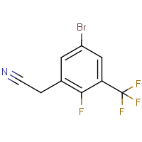 CAS:2092340-69-5 | PC303543 | 5-Bromo-2-fluoro-3-(trifluoromethyl)phenylacetonitrile