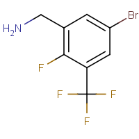 CAS:2386111-72-2 | PC303545 | 5-Bromo-2-fluoro-3-(trifluoromethyl)benzylamine