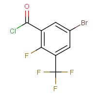 CAS:2168482-19-5 | PC303547 | 5-Bromo-2-fluoro-3-(trifluoromethyl)benzoyl chloride