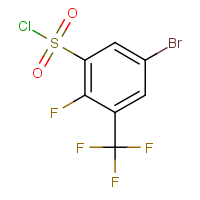 CAS:2384155-52-4 | PC303550 | 5-Bromo-2-fluoro-3-(trifluoromethyl)benzenesulfonyl chloride