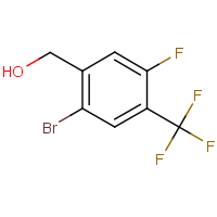 CAS:2090282-92-9 | PC303553 | 2-Bromo-5-fluoro-4-(trifluoromethyl)benzyl alcohol