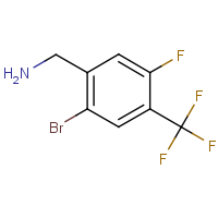 CAS:2382968-43-4 | PC303556 | 2-Bromo-5-fluoro-4-(trifluoromethyl)benzylamine