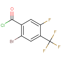 CAS:2168880-84-8 | PC303558 | 2-Bromo-5-fluoro-4-(trifluoromethyl)benzoyl chloride