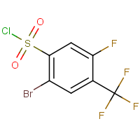 CAS:2383916-69-4 | PC303561 | 2-Bromo-5-fluoro-4-(trifluoromethyl)benzenesulfonyl chloride