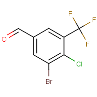 CAS:2385966-70-9 | PC303563 | 3-Bromo-4-chloro-5-(trifluoromethyl)benzaldehyde