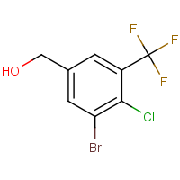 CAS:2384801-56-1 | PC303564 | 3-Bromo-4-chloro-5-(trifluoromethyl)benzyl alcohol