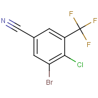 CAS:2383568-45-2 | PC303572 | 3-Bromo-4-chloro-5-(trifluoromethyl)benzonitrile