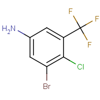 CAS:1096698-03-1 | PC303573 | 3-Bromo-4-chloro-5-(trifluoromethyl)aniline
