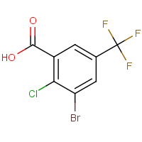 CAS: 2091224-21-2 | PC303581 | 3-Bromo-2-chloro-5-(trifluoromethyl)benzoic acid