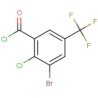 CAS:2169633-17-2 | PC303582 | 3-Bromo-2-chloro-5-(trifluoromethyl)benzoyl chloride