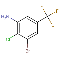 CAS: 1805577-17-6 | PC303585 | 3-Bromo-2-chloro-5-(trifluoromethyl)aniline