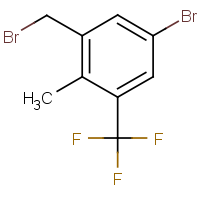 CAS:2386352-03-8 | PC303588 | 5-Bromo-2-methyl-3-(trifluoromethyl)benzyl bromide