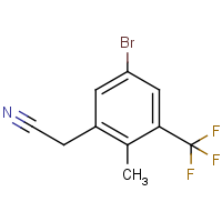 CAS:2384383-24-6 | PC303589 | 5-Bromo-2-methyl-3-(trifluoromethyl)phenylacetonitrile