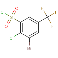 CAS:2384426-01-9 | PC303598 | 3-Bromo-2-chloro-5-(trifluoromethyl)benzenesulfonyl chloride