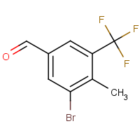 CAS:2383384-91-4 | PC303599 | 3-Bromo-4-methyl-5-(trifluoromethyl)benzaldehyde