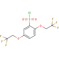 CAS:152457-95-9 | PC3053M | 2,5-Bis(2,2,2-trifluoroethoxy)benzenesulphonyl chloride